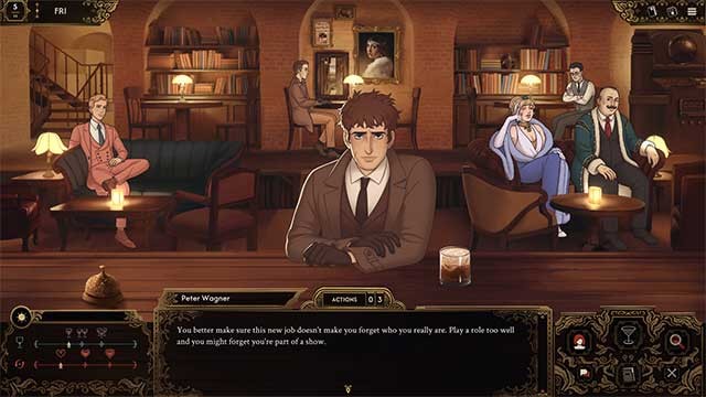 Vào vai nhân viên pha chế để tìm kiếm manh mối từ các vị khách