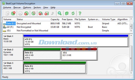 BestCrypt Volume Encryption