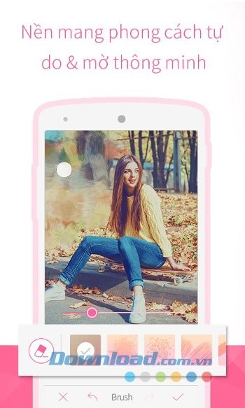 Tính năng làm mờ đẳng cấp của Bestie