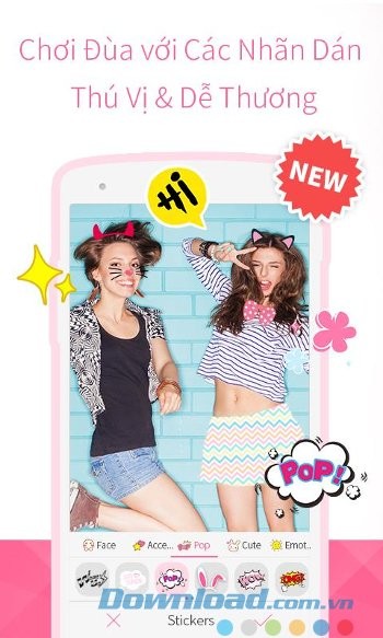 Bộ sưu tập nhãn dán thú vị của Bestie