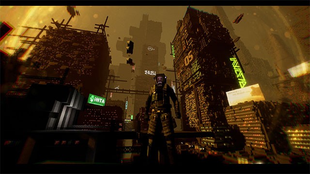 beta decay là trò chơi nhập vai bắn súng kết hợp sinh tồn trong không gian đen tối