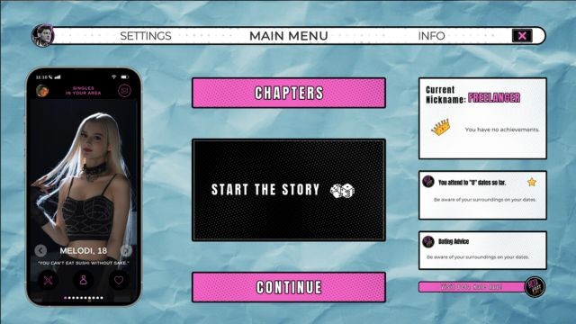 Khám phá 150 nhánh câu chuyện và 35 kết thúc trong Beta Kafe game