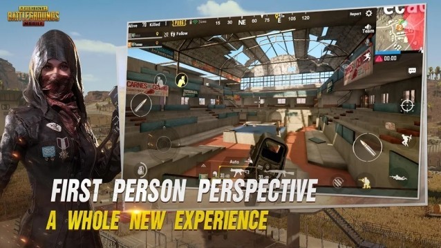 Chơi PUBG Mobile ở góc nhìn thứ nhất