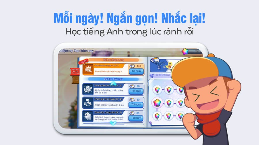 Nhắc nhở thời gian học Tiếng Anh mỗi ngày