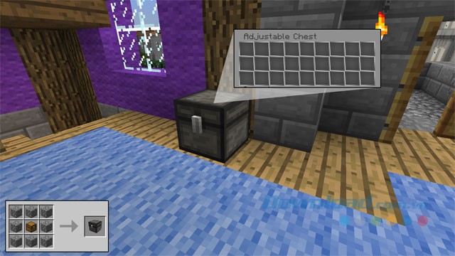 Better Chests Mod cung cấp rương, balo