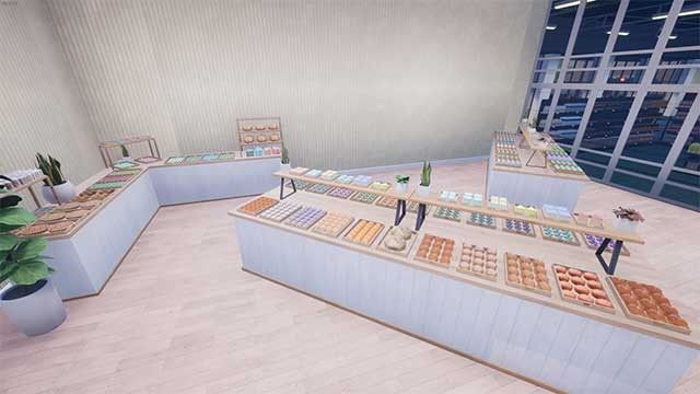 Mở khóa các gian hàng mới như quầy bánh, nông sản tươi, đồ điện tử,...