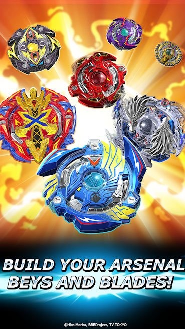 Xây dựng bộ sưu tập con quay Bey ấn tượng