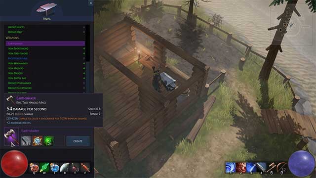 Xây dựng căn cứ trú ẩn để giữ an toàn vào ban đêm