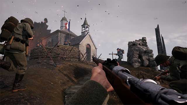 Beyond the Wire là game bắn súng thời chiến chân thực