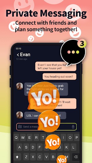 Kết nối với bạn bè và lên kế hoạch làm điều gì đó cùng nhau