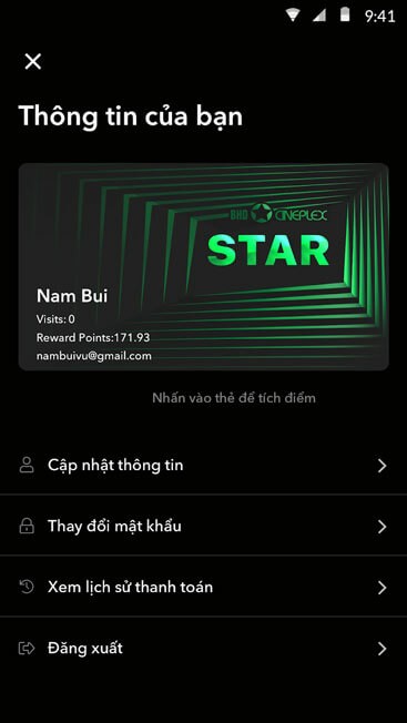 Quản lý tài khoản