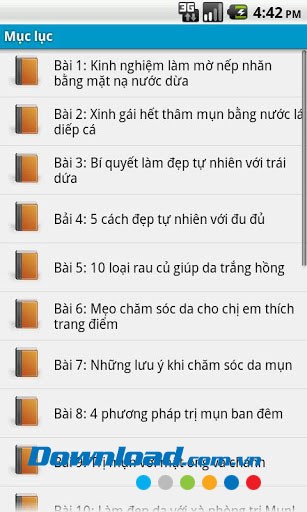 Bí quyết làm đẹp for Android