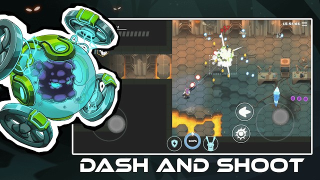 Di chuyển và bắn kẻ thù