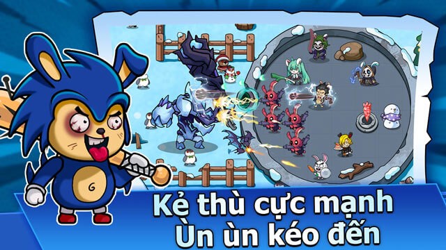 Kẻ thù cực mạnh, ùn ùn kéo đến