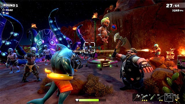 Liên tục mở khóa vũ khí và khả năng mới để đa dạng hóa chiến lược chiến đấu