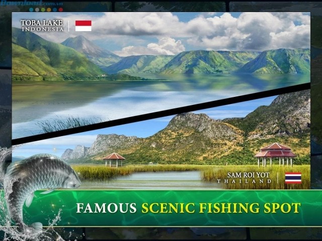 Tận hưởng vô số phong cảnh tuyệt đẹp