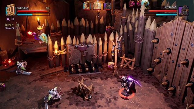 Big Helmet Heroes sở hữu đồ họa đẹp như 1 bộ phim hoạt hình hiện đại