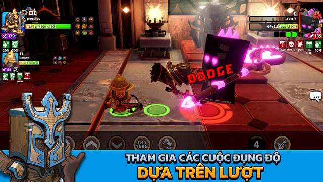 Tham gia các cuộc đụng độ dưa trên lượt