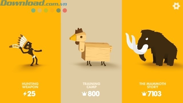 Săn nhiều động vật khác nhau