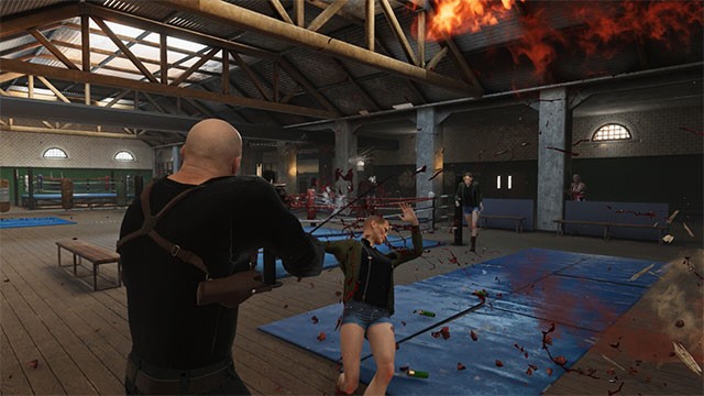 Kết hợp kỹ năng bắn súng, bẻ khóa, hack hệ thống... để hoàn thành các nhiệm vụ trong Big Job game