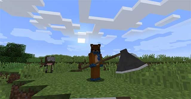 Bạn có thể dễ dàng hạ gục kẻ thù chỉ bằng cách vung rìu khổng lồ lên