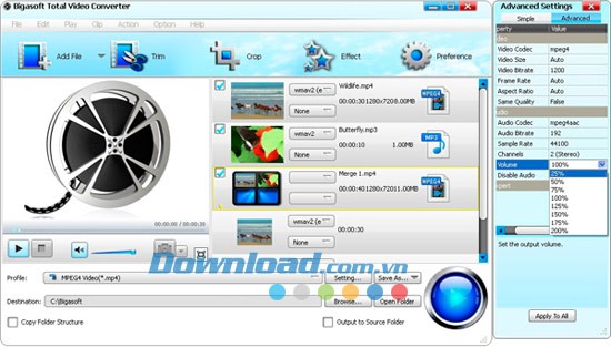 Bigasoft Total Video Converter