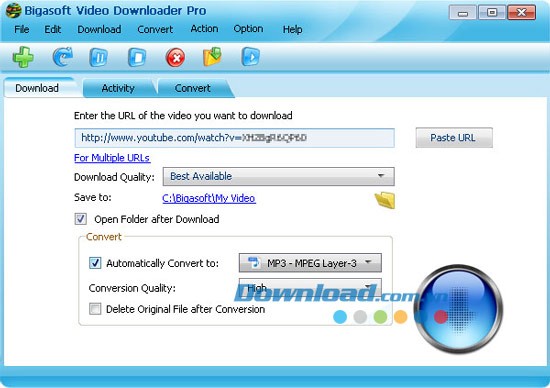 Bigasoft Video Downloader Pro
