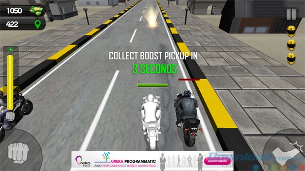 Giao diện game đua xe Bike Attack Race: Stunt Rider 3D