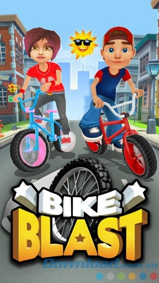 Game đua xe đạp địa hình