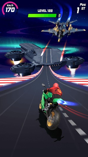 Kiếm càng nhiều tiền càng tốt để mở khóa một lượng lớn cấp độ và mô tô mới