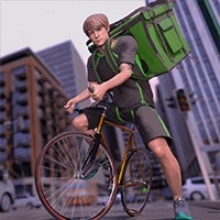 Bike Messenger - Game Giả Lập Shipper Độc Đáo