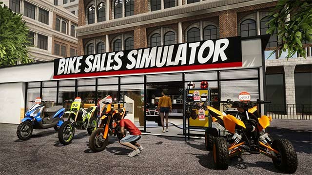 Bike Sales Simulator là game mô phỏng kinh doanh xe máy, mô tô phân khối lớn
