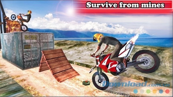 Game lái xe mạo hiểm hấp dẫn Bike Stunt Tricks Master cho Android