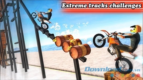 Hình ảnh đồ họa ấn tượng của Bike Stunt Tricks Master cho Android