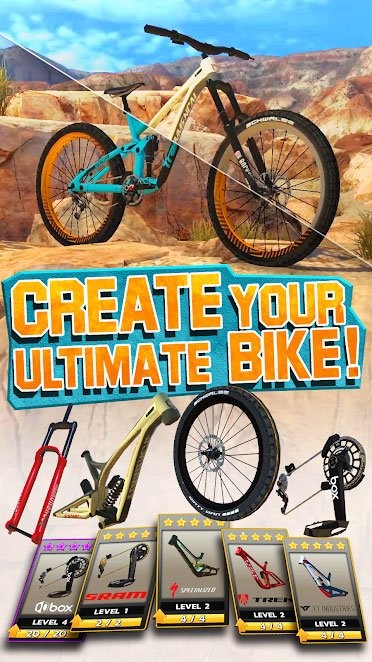 Tạo và tuỳ chỉnh xe đạp theo ý muốn