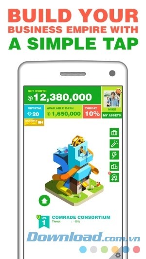 Xây dựng đế chế kinh doanh của bạn chỉ với những lần nhấp đơn giản