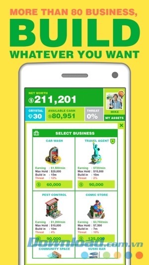 Xây dựng bất cứ thứ gì mình muốn