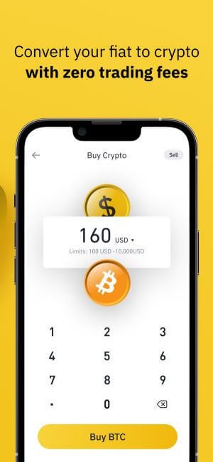 Chuyển đổi tiền tệ fiat sang tiền ảo không tốn phí