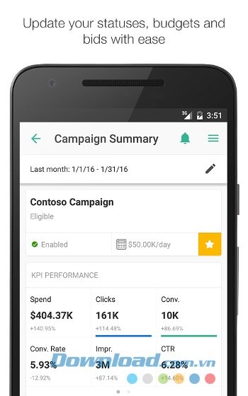 Cập nhật thông tin với Bing Ads