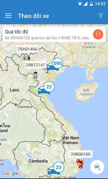 Thiết bị định vị GPS trên ô tô