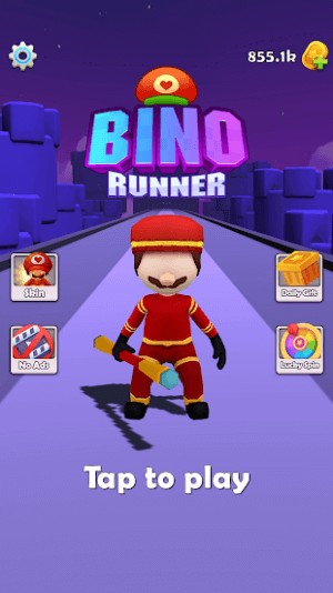 Bino Runner là game người chạy vui nhộn