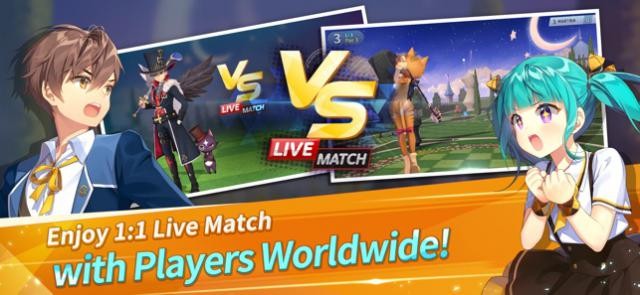 Thi tài đánh golf với người chơi toàn cầu ở chế độ Live Match trong game Birdie Crush