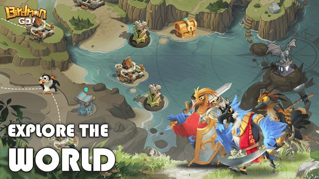 Khám phá thế giới cùng các loài chim trong game Birdman GO!