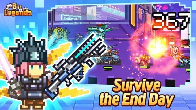 Nhập vai và chiến đấu trong thế giới pixel độc đáo của game Bit Legends