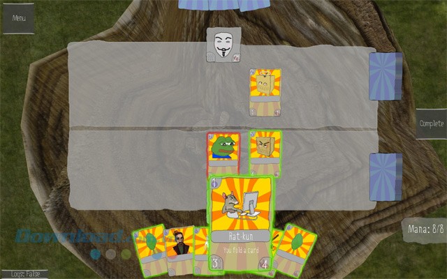 Thông tin thẻ bài trong Bitardia Cards: Memes of 2ch