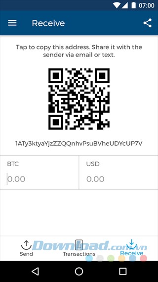 Kiểm soát giao dịch Bitcoin với Bitcoin Wallet