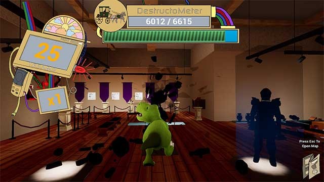 Bite At The Museum là game vui thích hợp để xả stress