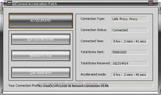 BitTorrent Acceleration Patch