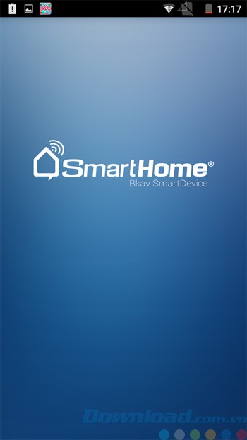 Giao diện load vào ứng dụng Bkav SmartDevice