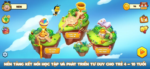 Nền tảng kết nối học tập và phát triển tư duy cho trẻ 4-10 tuổi